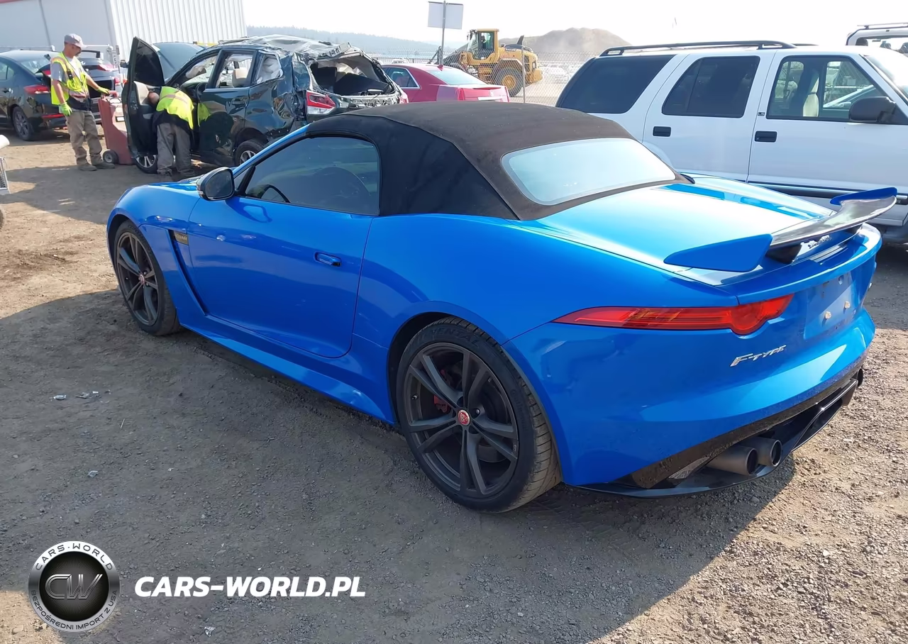 2017 Jaguar F-Type Svr VIN:SAJWJ6K87HMK38656 - 3