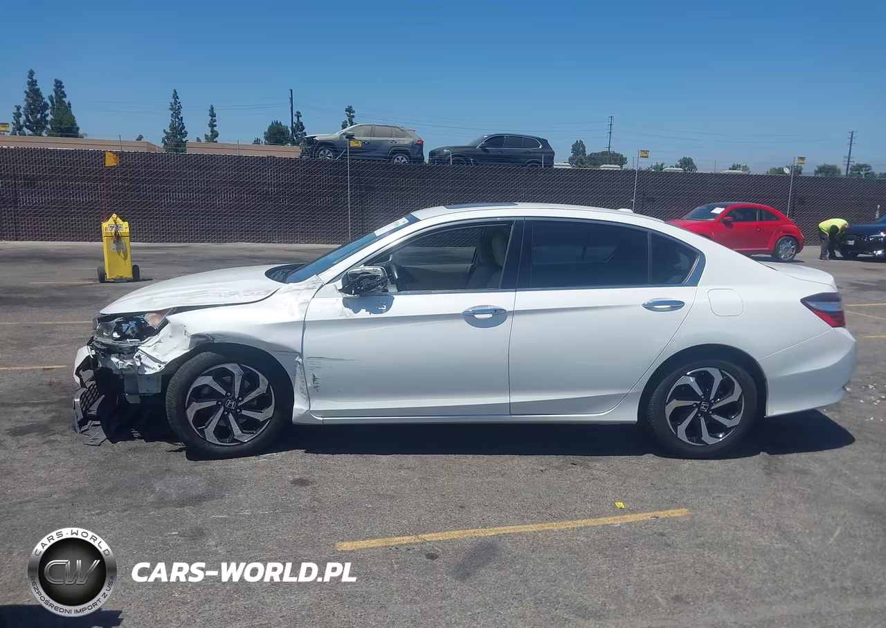 2016 Honda Accord Ex-L V-6 VIN:1HGCR3F03GA019885 - 14