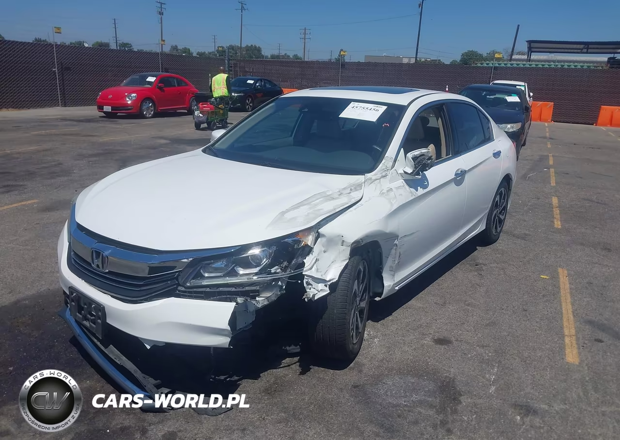 2016 Honda Accord Ex-L V-6 VIN:1HGCR3F03GA019885 - 2