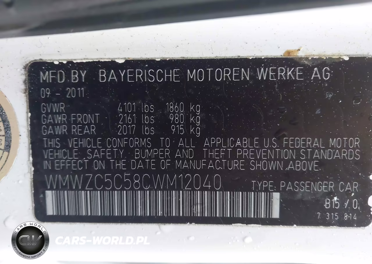 2012 Mini Cooper S Countryman VIN:WMWZC5C58CWM12040 - 9