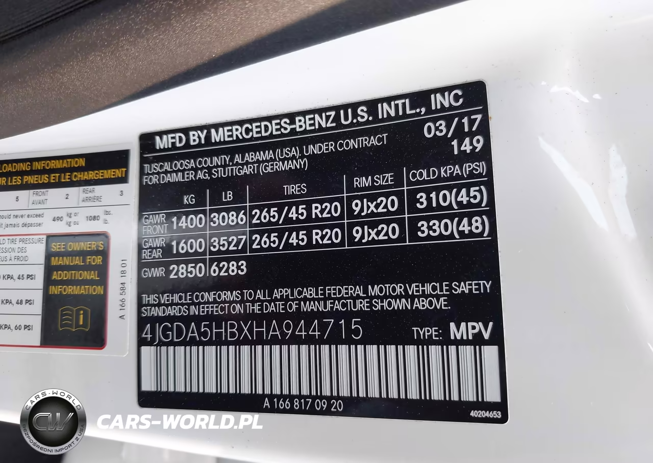 2017 Mercedes-Benz Gle 350 4Matic VIN:4JGDA5HBXHA944715 - 9
