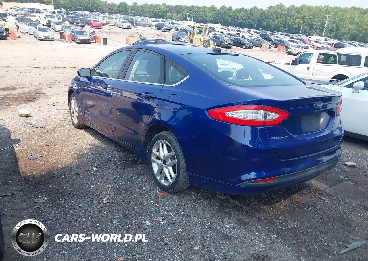 2016 Ford Fusion Se VIN:3FA6P0H74GR358306 - 3
