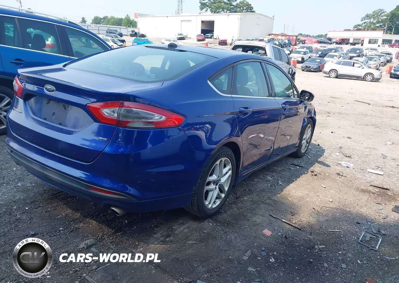 2016 Ford Fusion Se VIN:3FA6P0H74GR358306 - 4