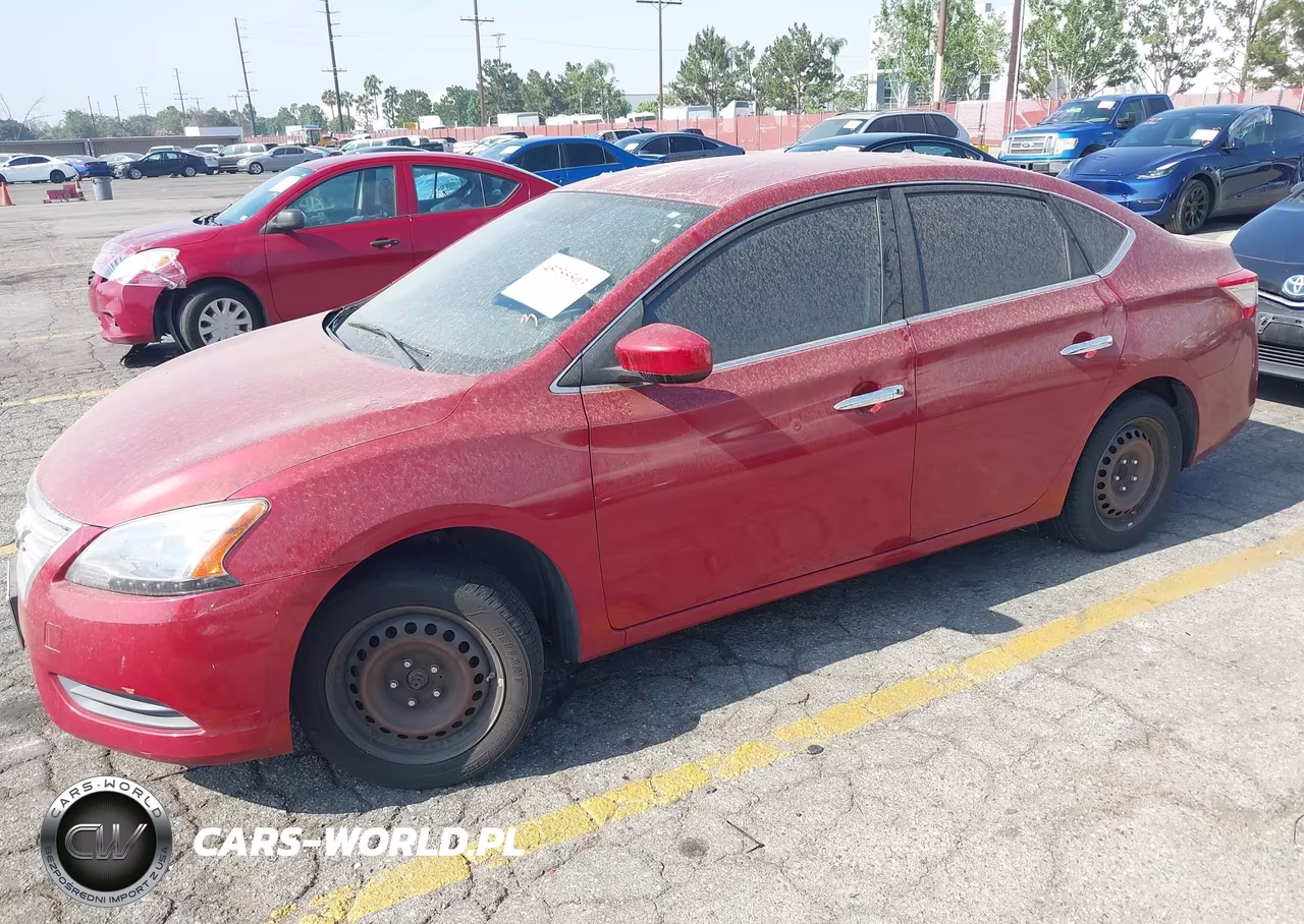 2014 Nissan Sentra Fe+ S-Fe+ Sv-S-Sl-Sr-Sv VIN:3N1AB7AP2EY242419 - 2
