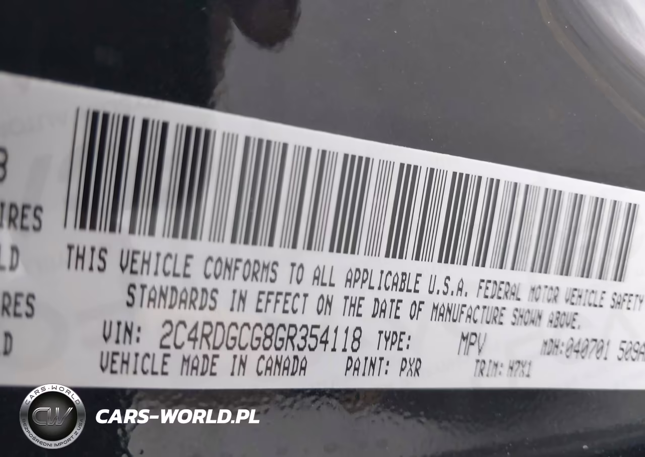 2016 Dodge Grand Caravan Sxt VIN:2C4RDGCG8GR354118 - 9