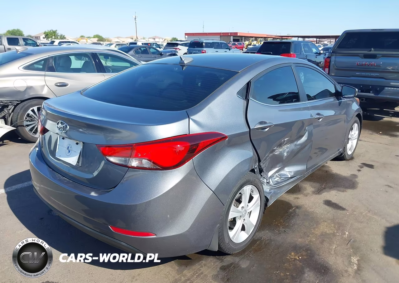 2016 Hyundai Elantra Value Edition VIN:KMHDH4AE4GU610252 - 4