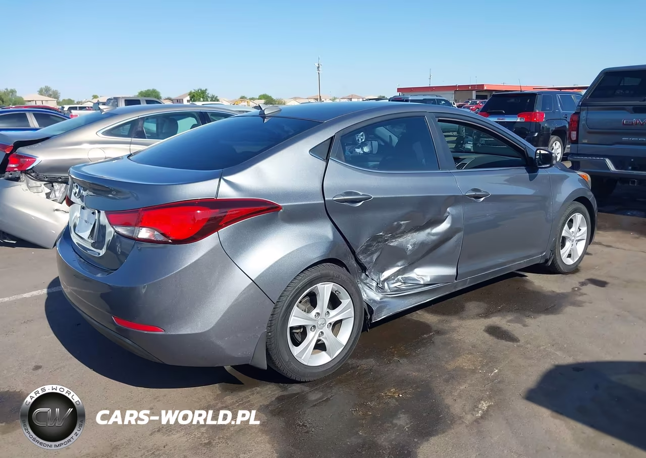 2016 Hyundai Elantra Value Edition VIN:KMHDH4AE4GU610252 - 6