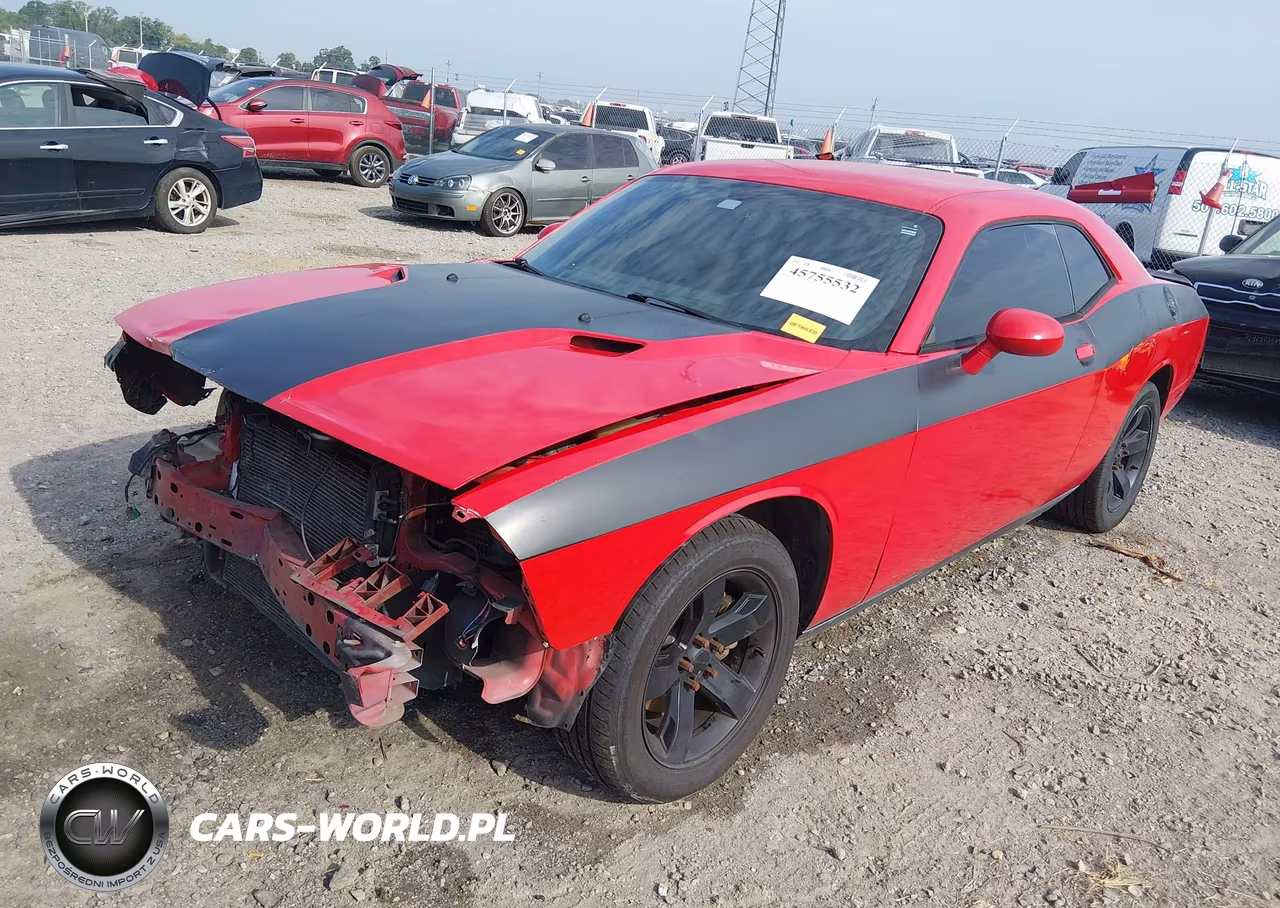 2014 Dodge Challenger Sxt VIN:2C3CDYAG7EH289509 - 2