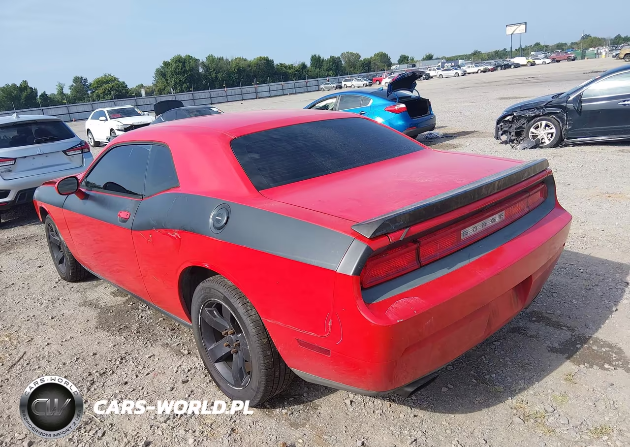 2014 Dodge Challenger Sxt VIN:2C3CDYAG7EH289509 - 3