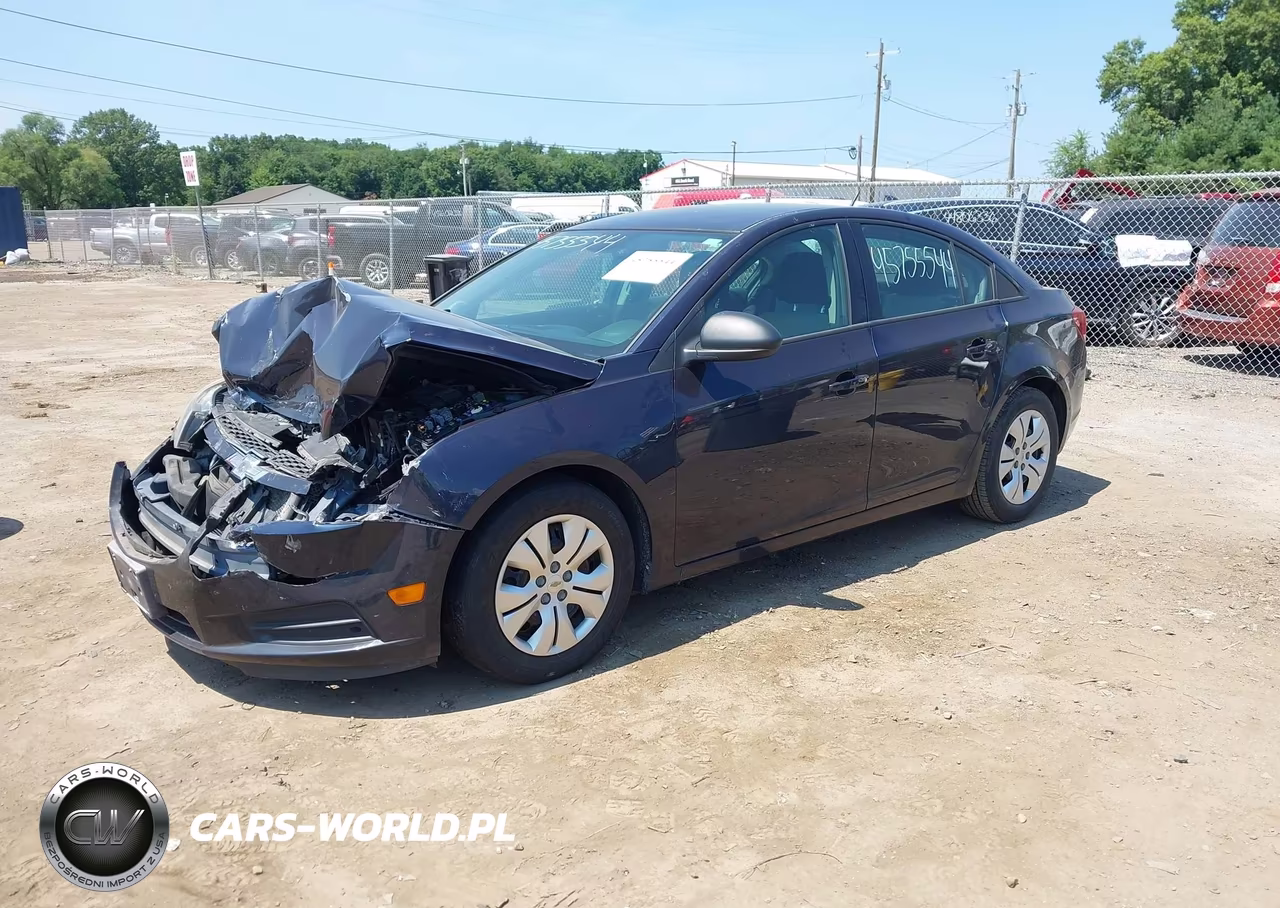 2014 Chevrolet Cruze Ls Auto VIN:1G1PA5SH8E7256566 - 2