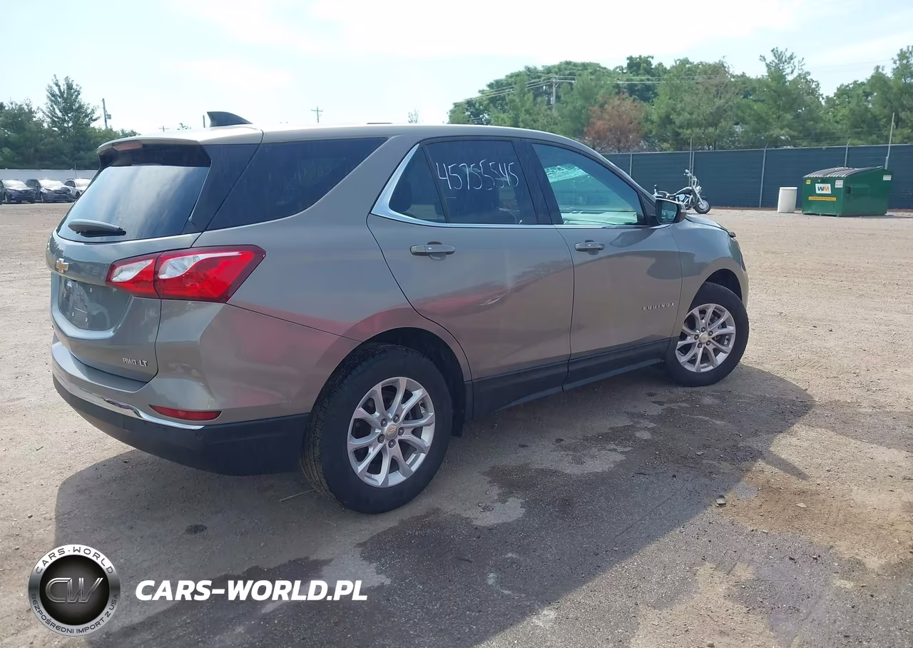 2018 Chevrolet Equinox Lt VIN:3GNAXSEV0JS586006 - 4