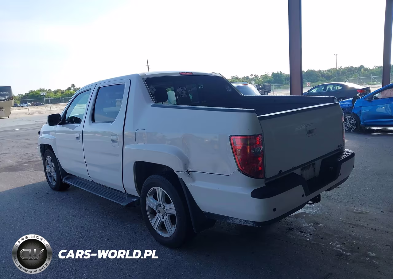 2010 Honda Ridgeline Rtl VIN:5FPYK1F54AB001233 - 3