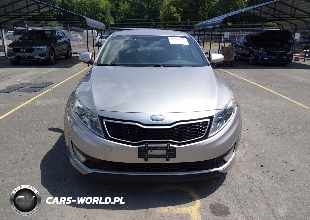 2013 Kia Optima Hybrid Lx VIN:KNAGM4AD4D5045038 - 12