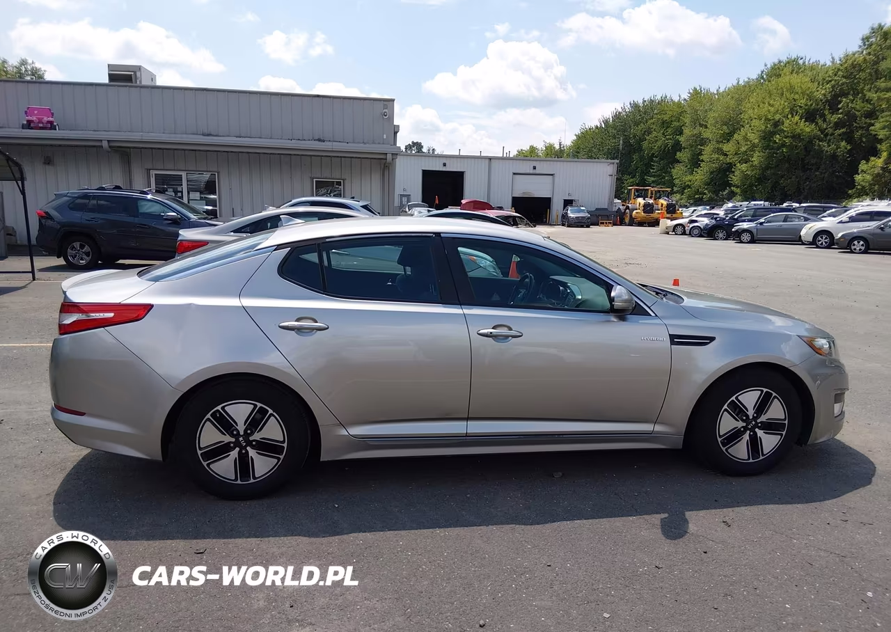 2013 Kia Optima Hybrid Lx VIN:KNAGM4AD4D5045038 - 13