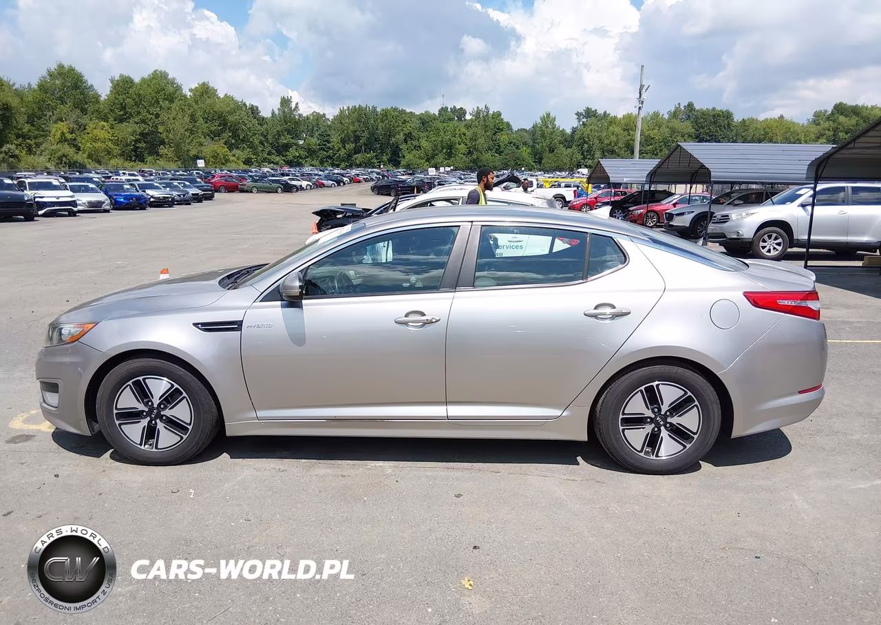 2013 Kia Optima Hybrid Lx VIN:KNAGM4AD4D5045038 - 14