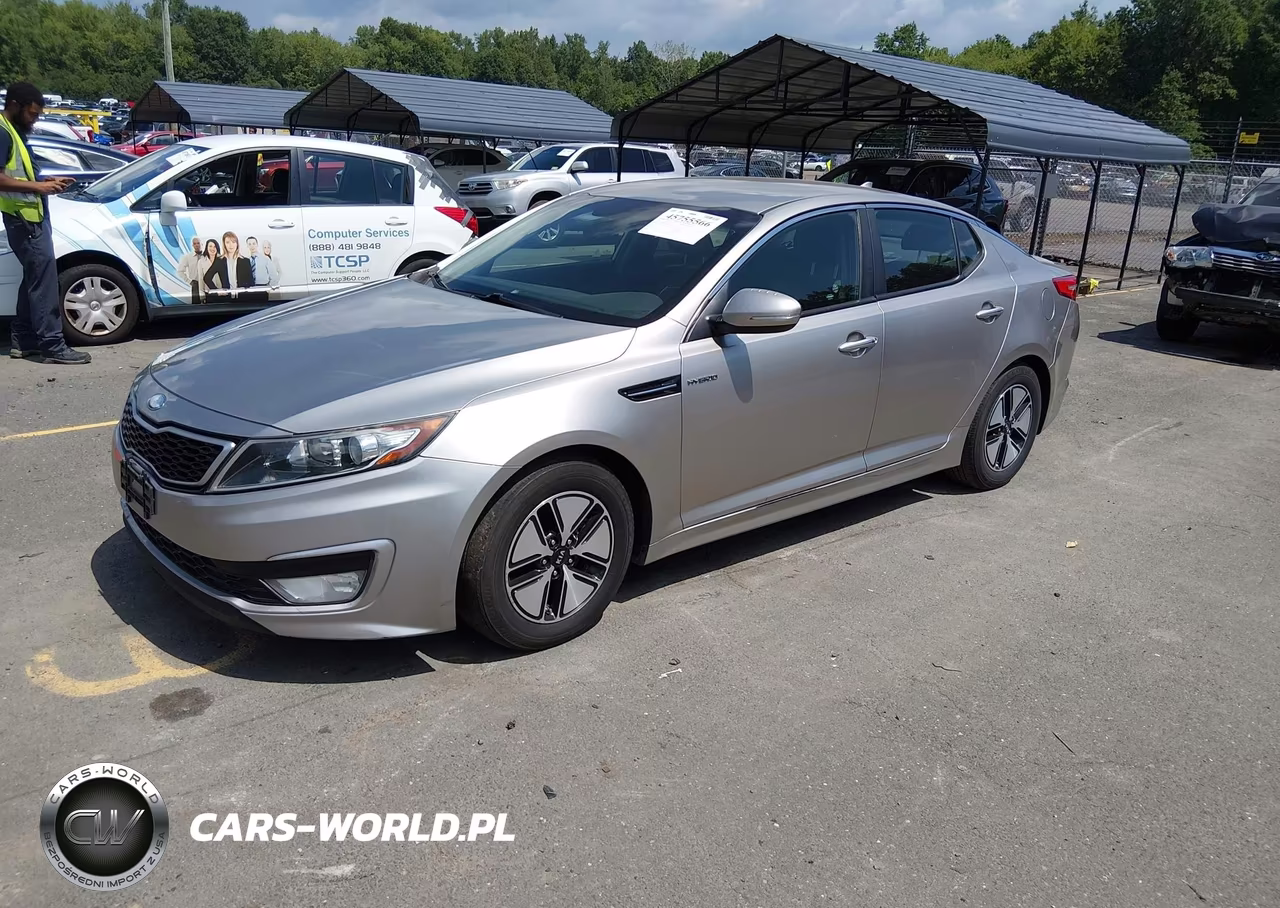2013 Kia Optima Hybrid Lx VIN:KNAGM4AD4D5045038 - 2