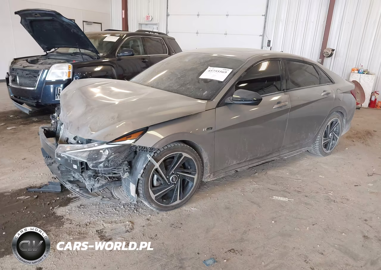 2023 Hyundai Elantra N Line VIN:KMHLR4AF7PU494613 - 2