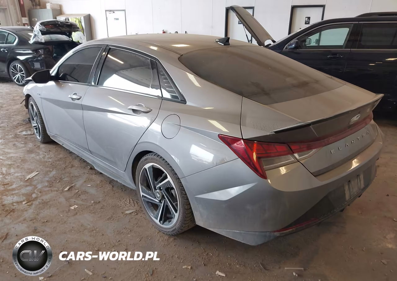 2023 Hyundai Elantra N Line VIN:KMHLR4AF7PU494613 - 3
