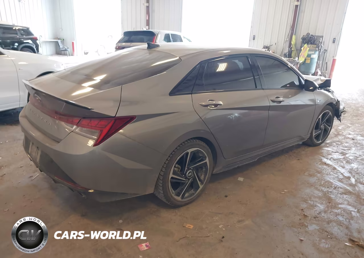 2023 Hyundai Elantra N Line VIN:KMHLR4AF7PU494613 - 4