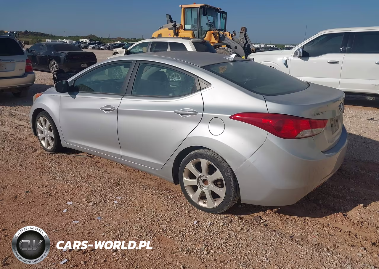 2011 Hyundai Elantra Limited VIN:5NPDH4AE9BH001911 - 3