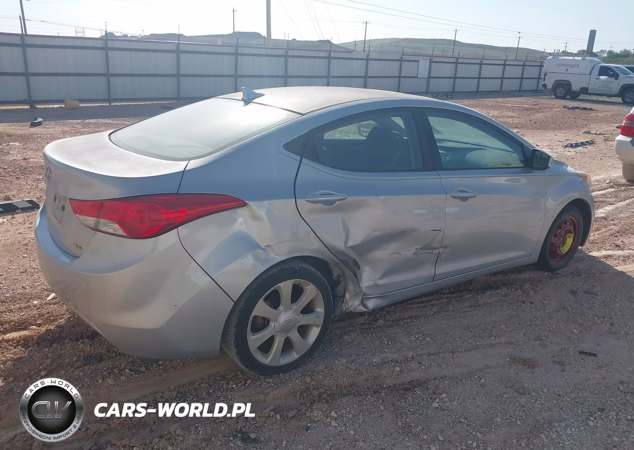 2011 Hyundai Elantra Limited VIN:5NPDH4AE9BH001911 - 4