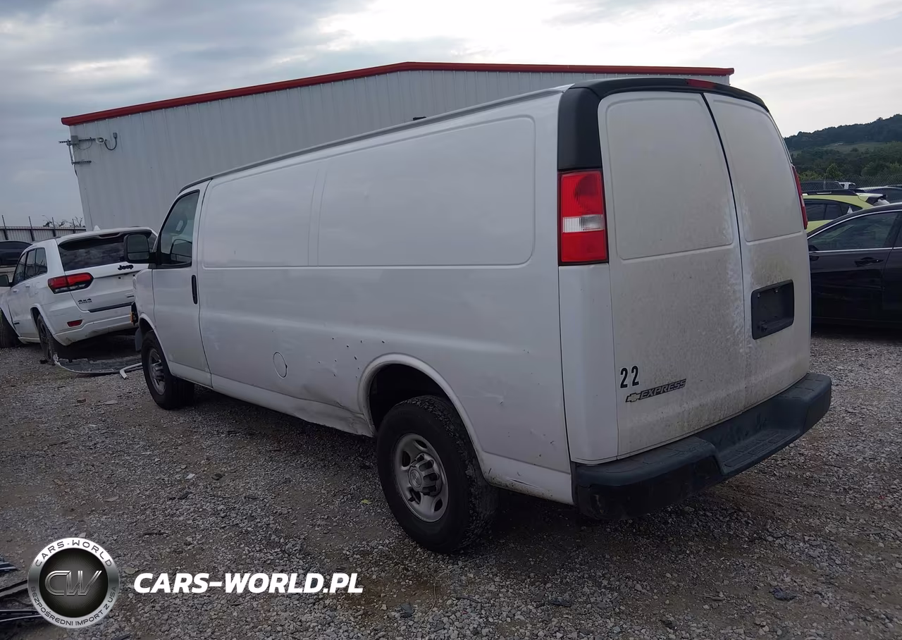 2021 Chevrolet Express Cargo Rwd 2500 Extended Wheelbase Wt VIN:1GCWGBF77M1174122 - 3