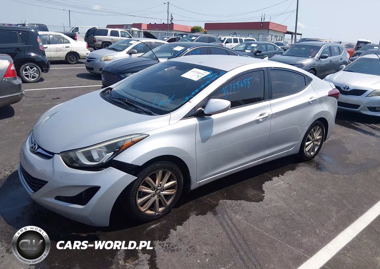 2014 Hyundai Elantra Se (Ulsan Plant) VIN:KMHDH4AE5EU170037 - 2