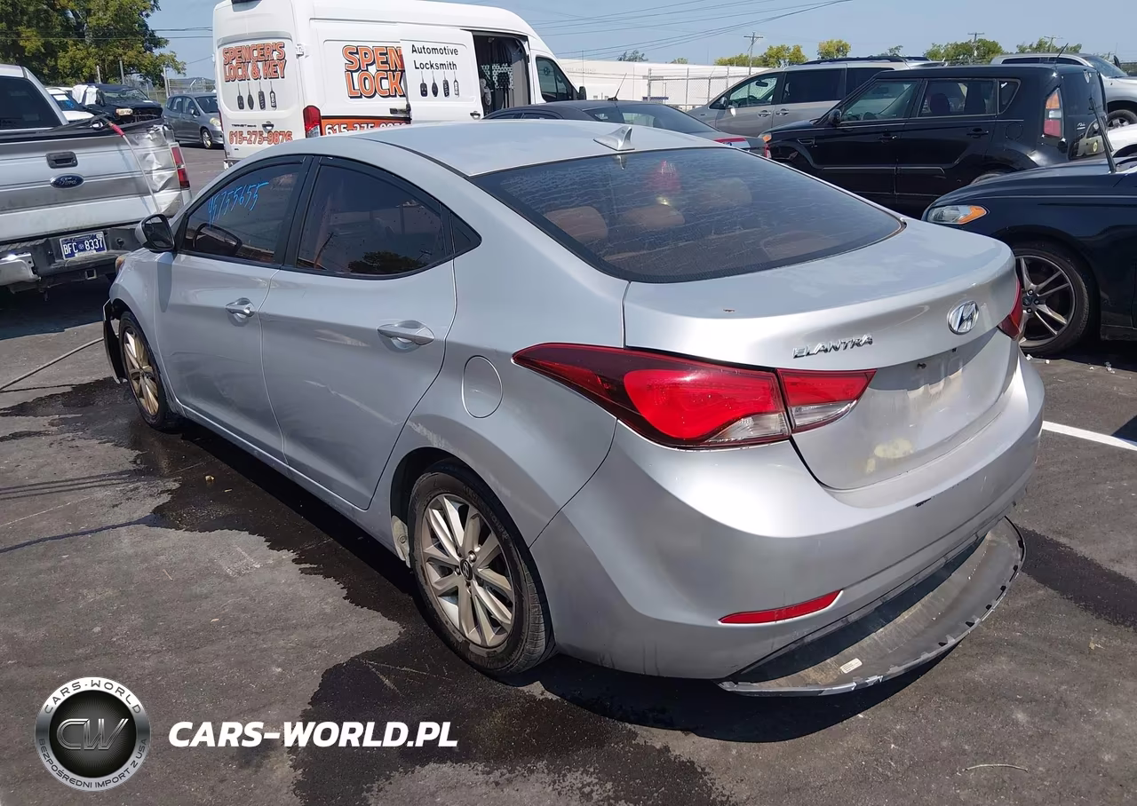 2014 Hyundai Elantra Se (Ulsan Plant) VIN:KMHDH4AE5EU170037 - 3