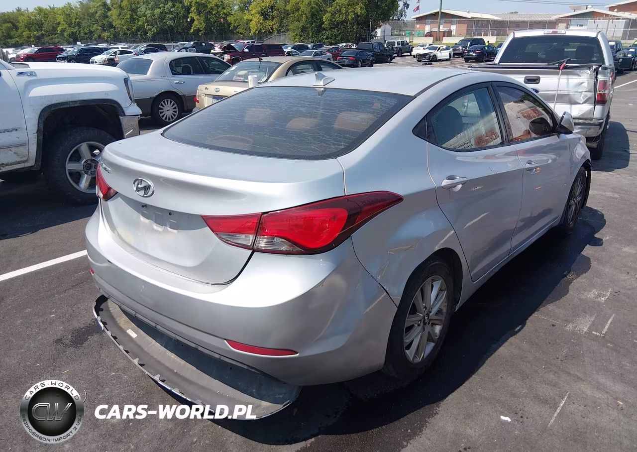 2014 Hyundai Elantra Se (Ulsan Plant) VIN:KMHDH4AE5EU170037 - 4