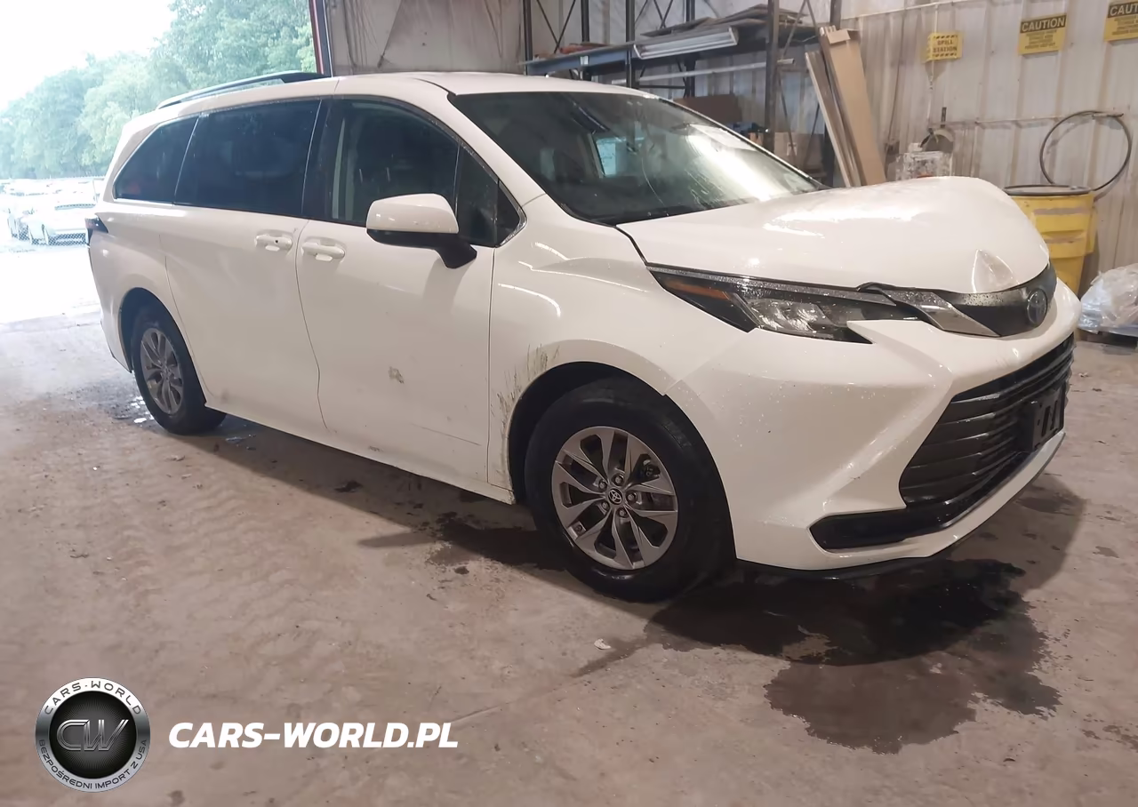 2022 Toyota Sienna Le VIN:5TDKRKEC5NS103223 - 1
