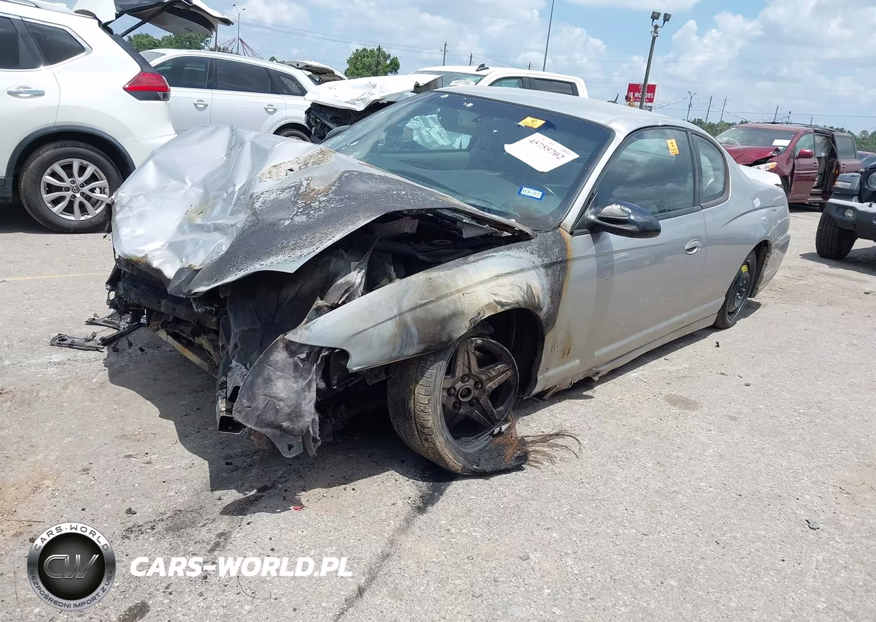 2005 Chevrolet Monte Carlo Lt VIN:2G1WX12KX59195508 - 2