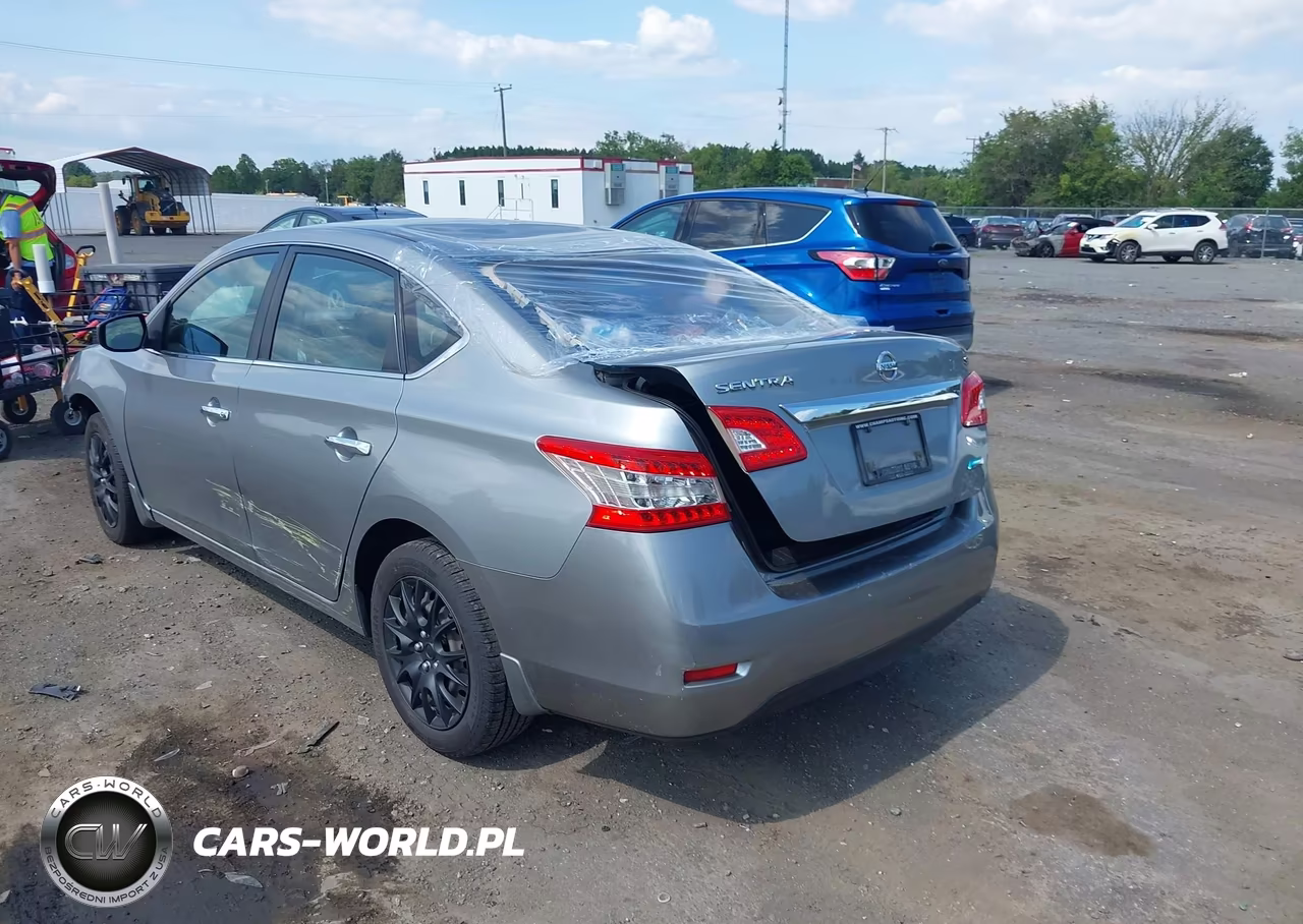 2014 Nissan Sentra Fe+ S-Fe+ Sv-S-Sl-Sr-Sv VIN:3N1AB7AP5EY249400 - 3