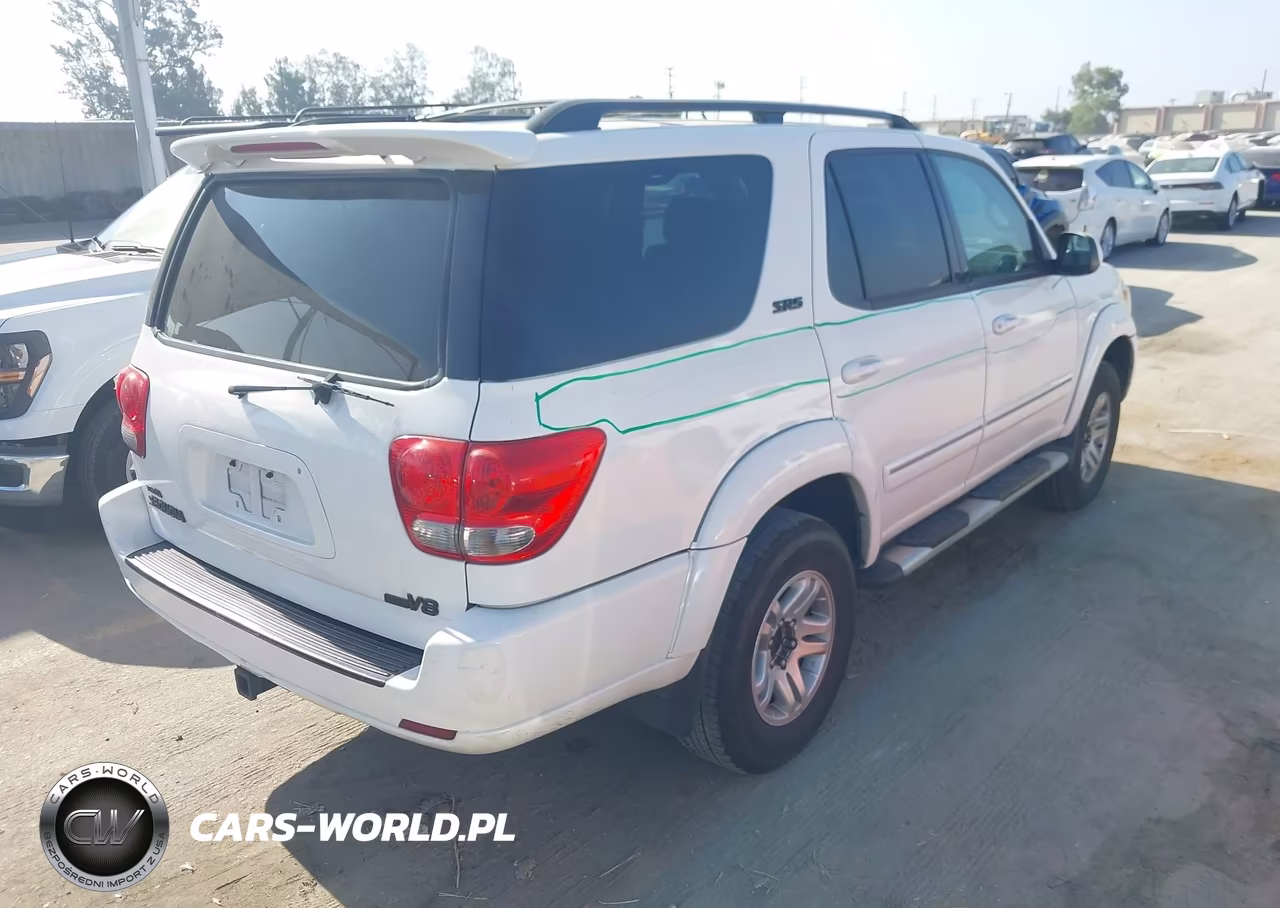 2005 Toyota Sequoia Sr5 V8 VIN:5TDZT34AX5S242351 - 4