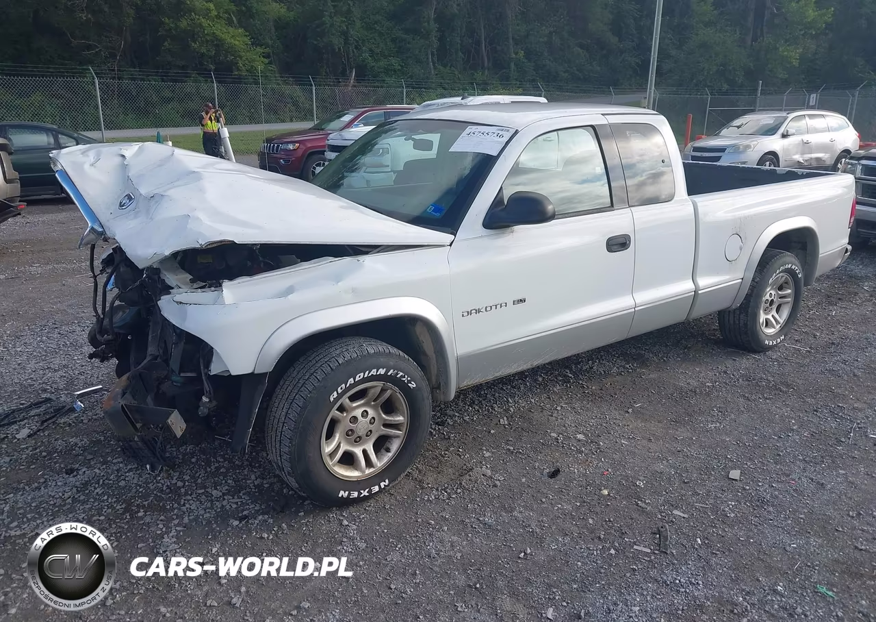 2002 Dodge Dakota Slt VIN:1B7GL42X52S522072 - 2