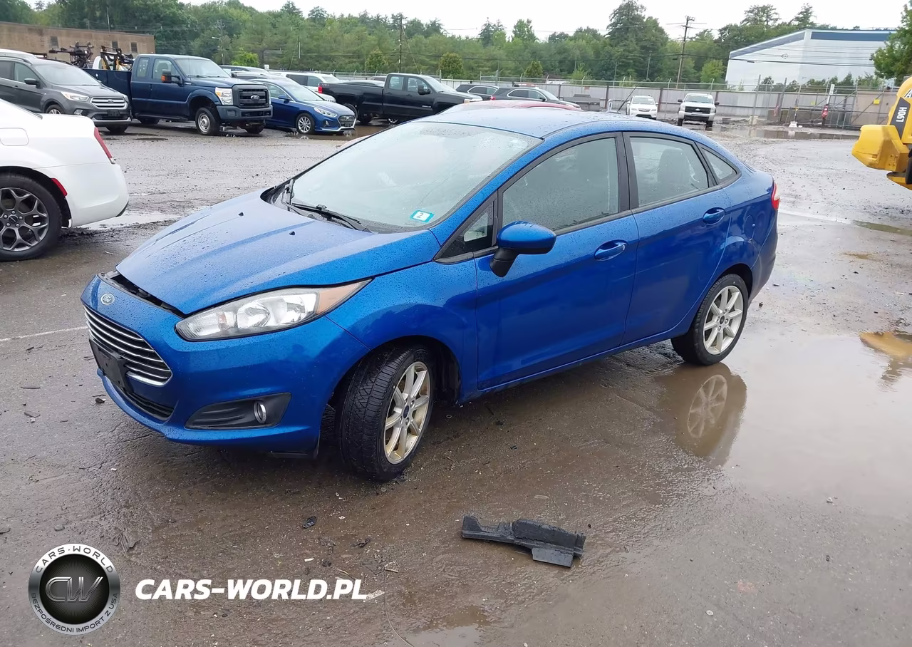 2019 Ford Fiesta Se VIN:3FADP4BJ7KM137629 - 2