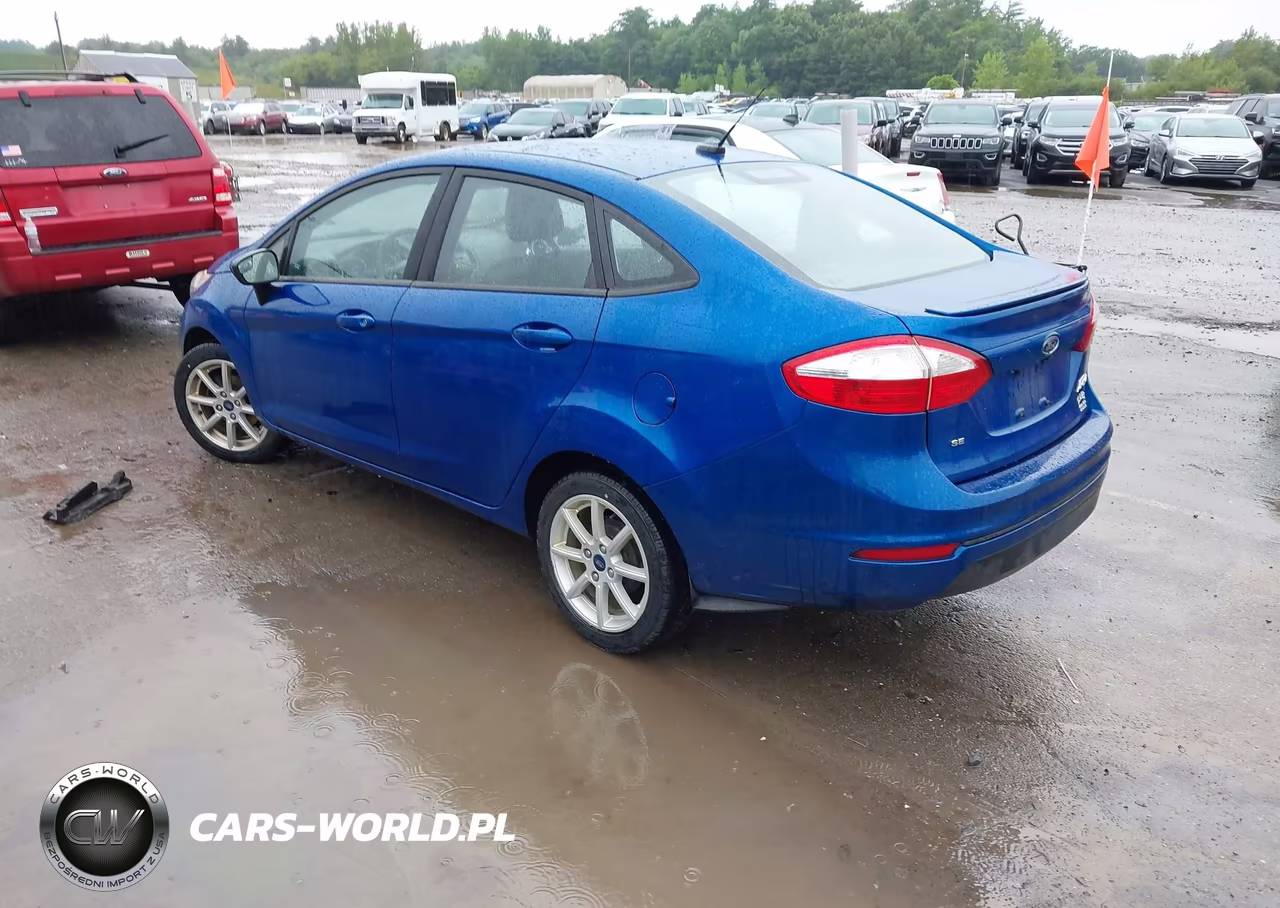 2019 Ford Fiesta Se VIN:3FADP4BJ7KM137629 - 3