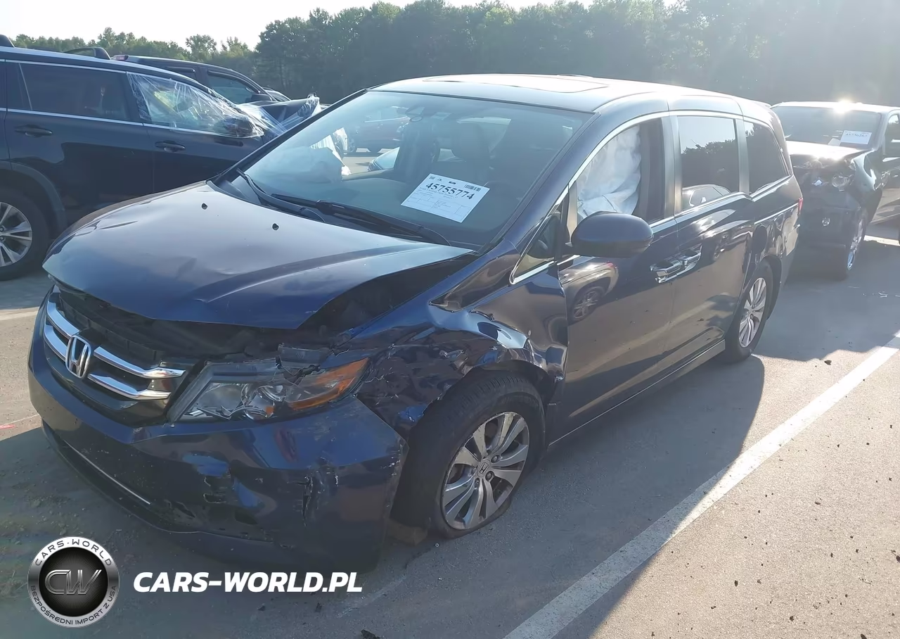 2014 Honda Odyssey Ex-L VIN:5FNRL5H63EB092038 - 2