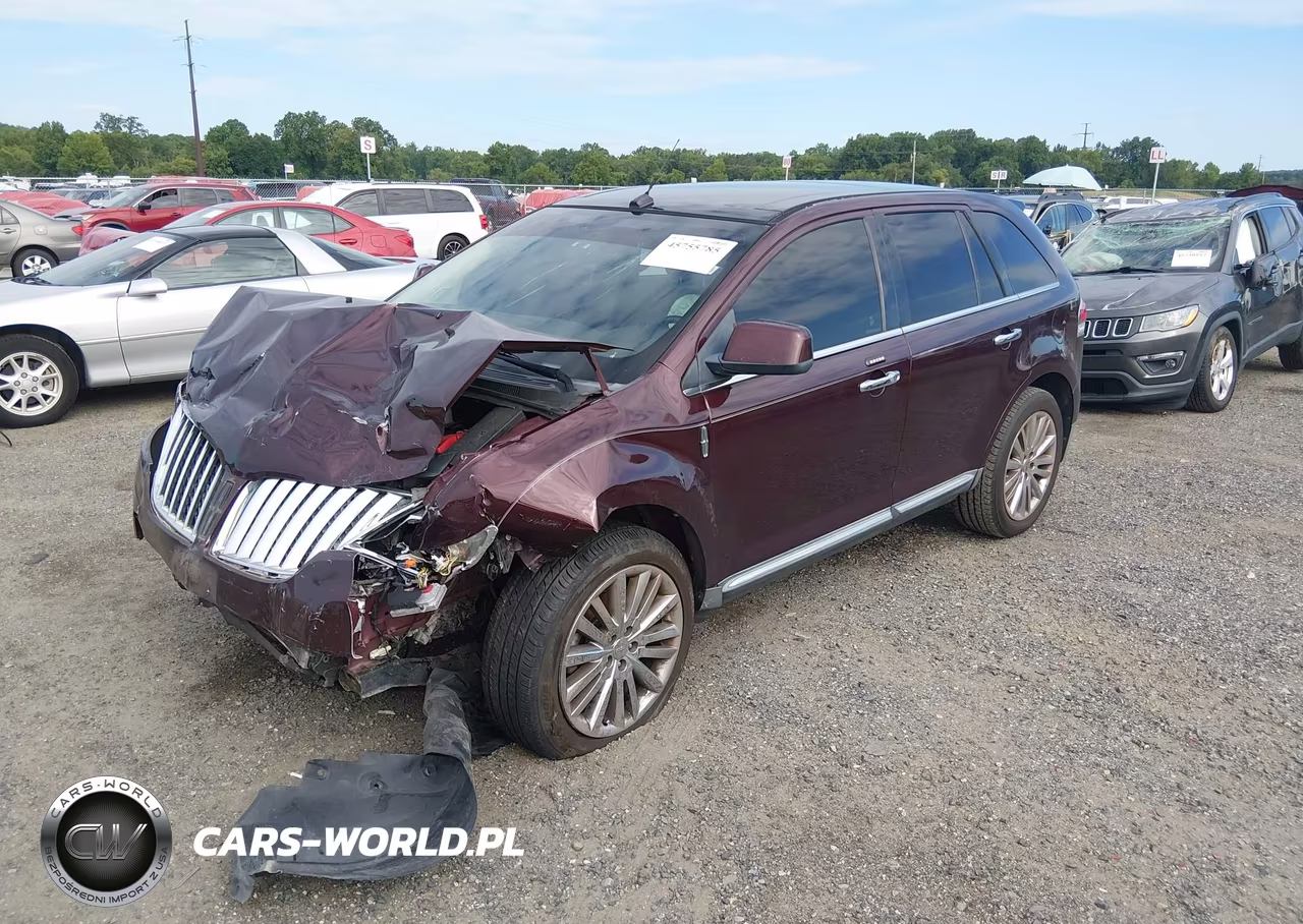 2011 Lincoln Mkx VIN:2LMDJ8JKXBBJ13422 - 2