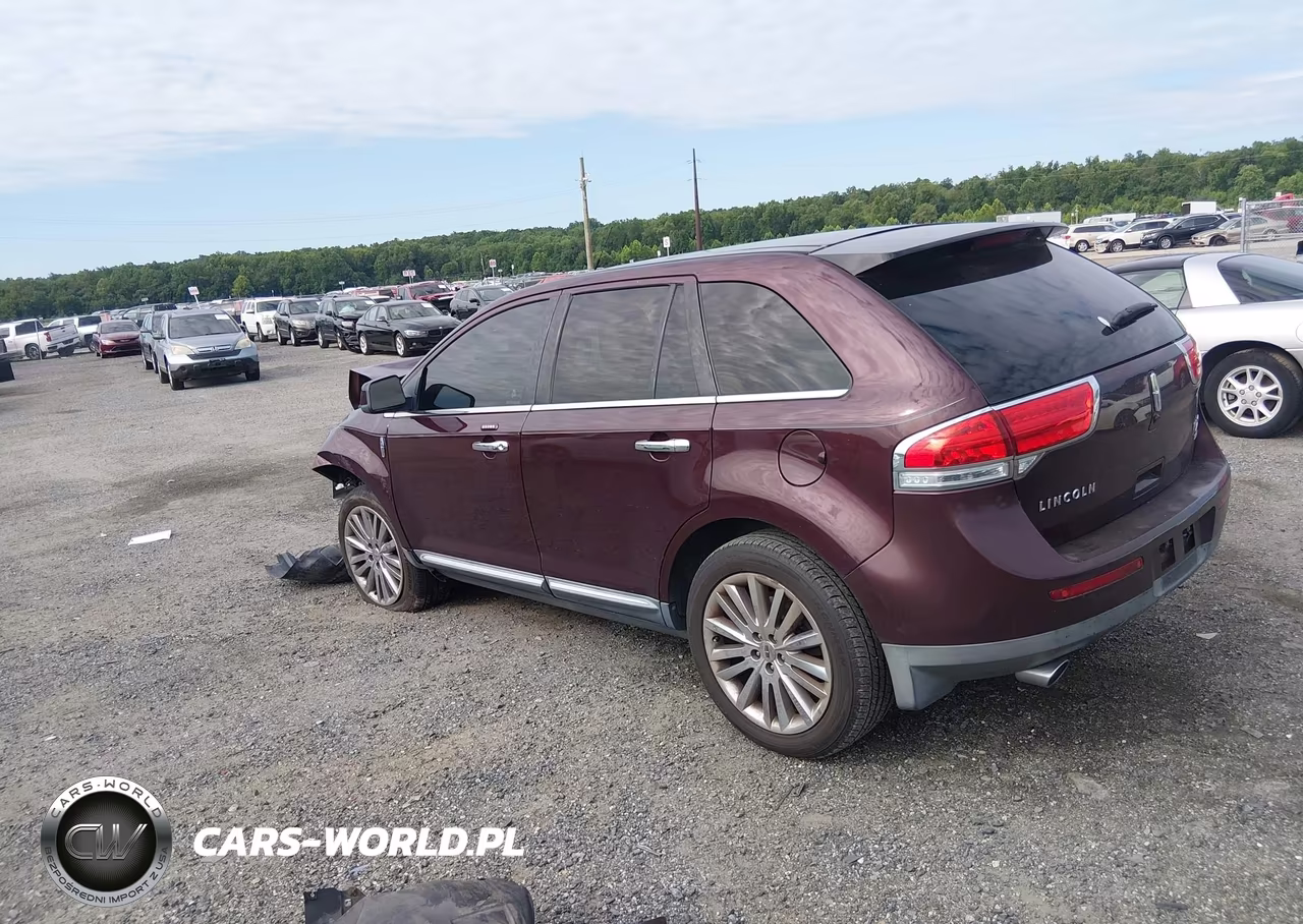 2011 Lincoln Mkx VIN:2LMDJ8JKXBBJ13422 - 3