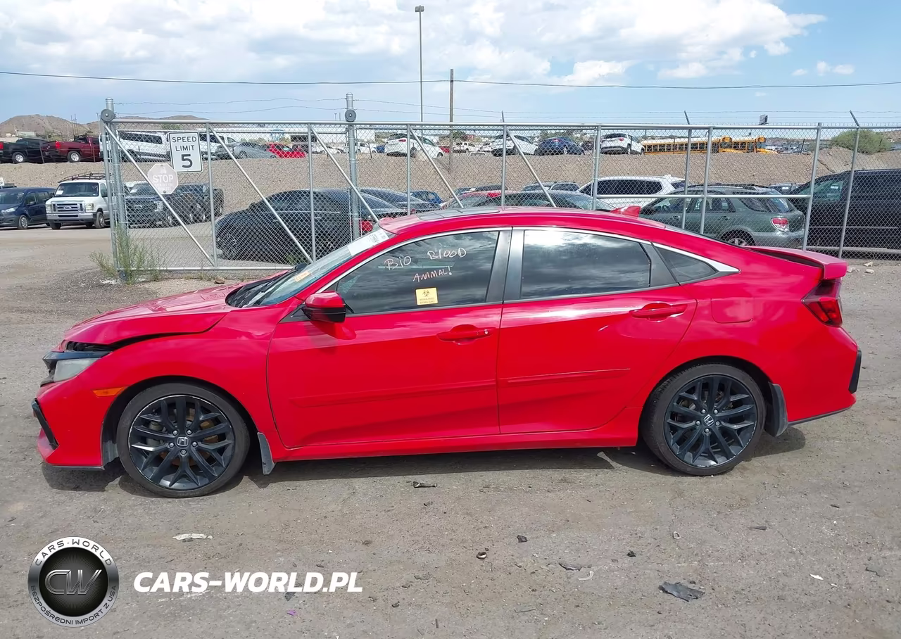 2020 Honda Civic Si Sedan VIN:2HGFC1E59LH701441 - 13