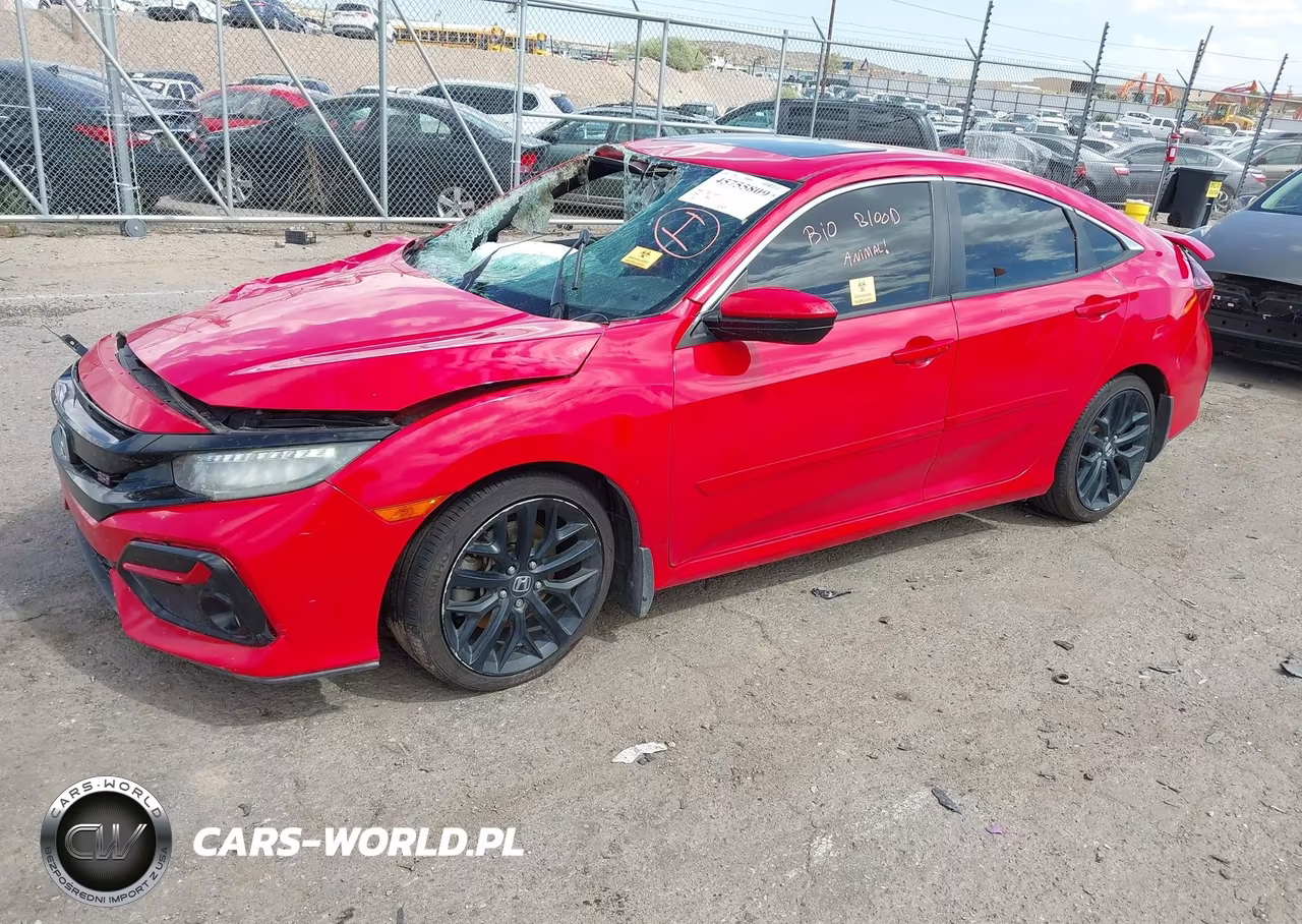 2020 Honda Civic Si Sedan VIN:2HGFC1E59LH701441 - 2
