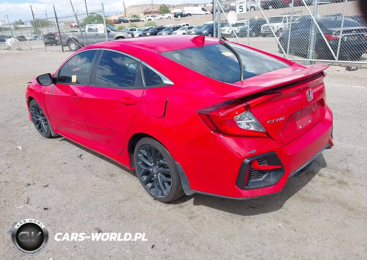 2020 Honda Civic Si Sedan VIN:2HGFC1E59LH701441 - 3