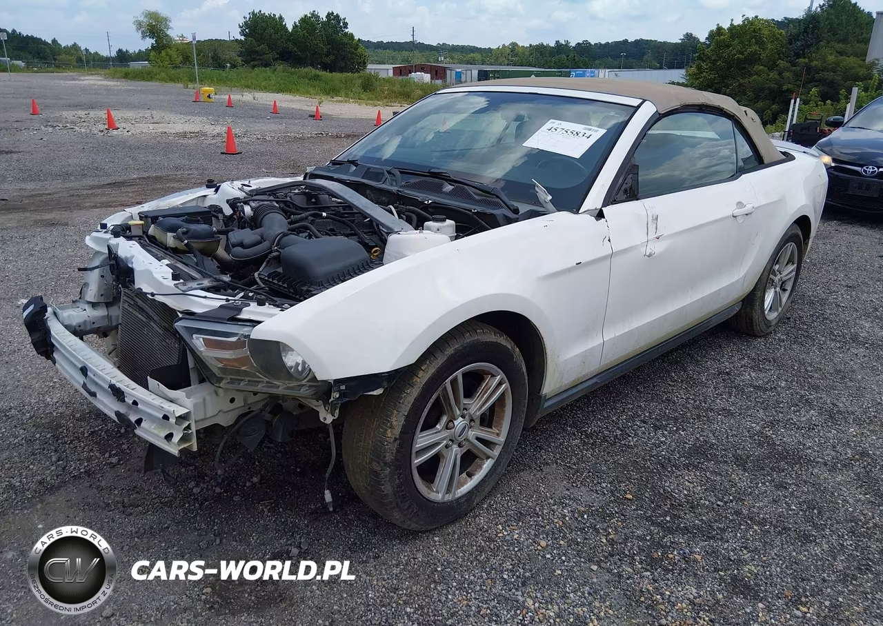 2012 Ford Mustang VIN:1ZVBP8EM7C5212607 - 2