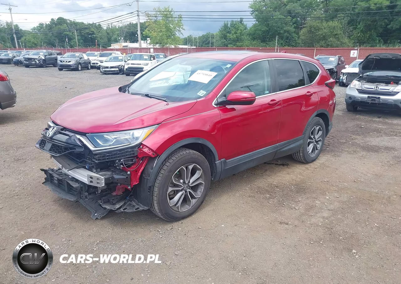 2022 Honda Cr-V Awd Ex VIN:2HKRW2H55NH620032 - 2