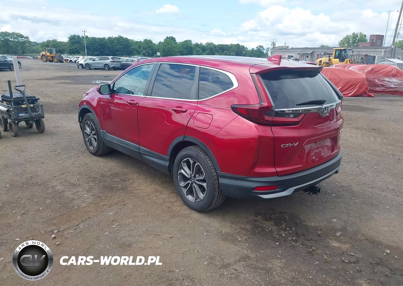 2022 Honda Cr-V Awd Ex VIN:2HKRW2H55NH620032 - 3