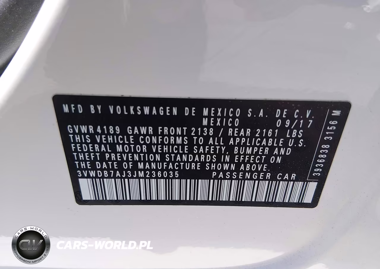 2018 Volkswagen Jetta 1.4T Se-1.4T Wolfsburg Edition VIN:3VWDB7AJ3JM236035 - 9