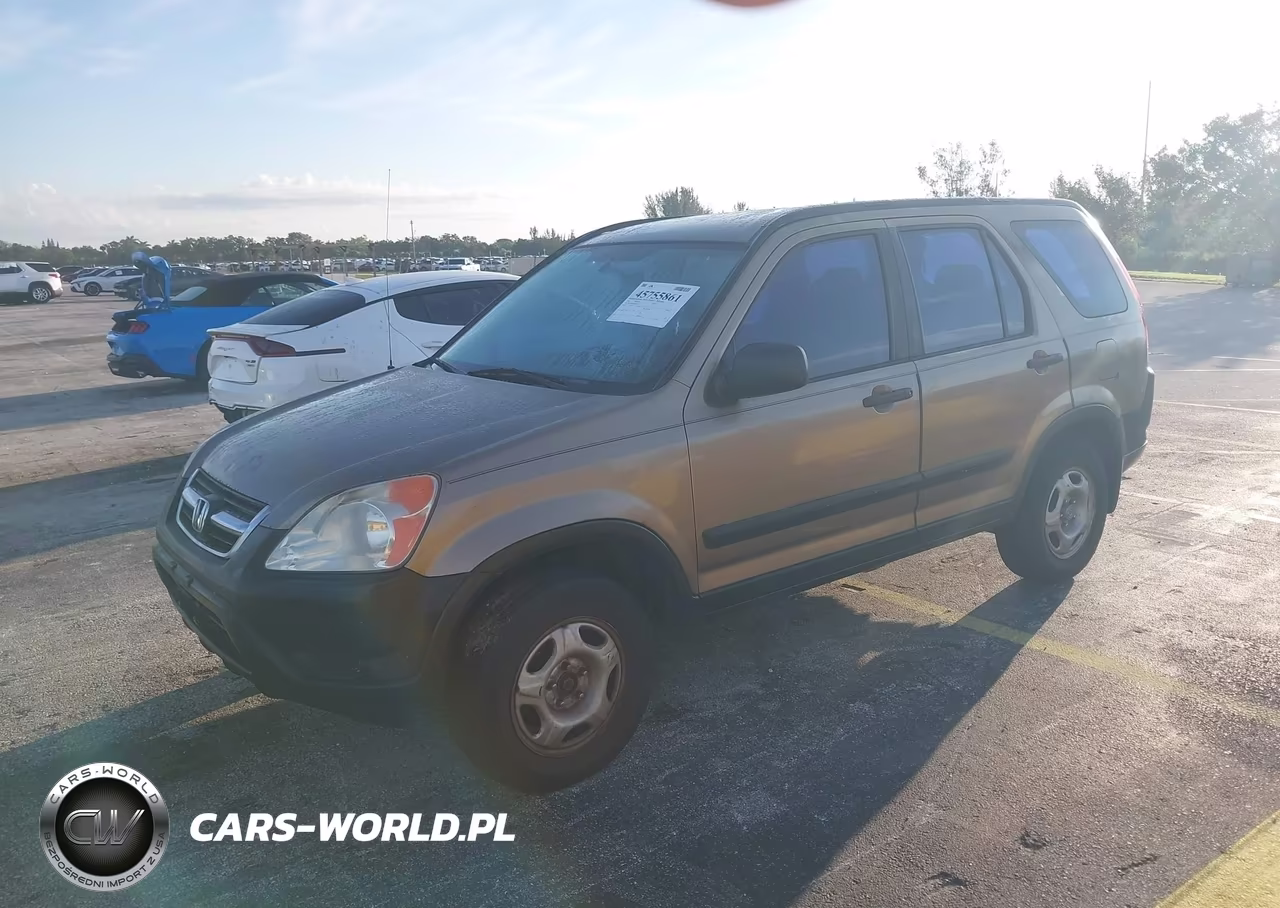 2002 Honda Cr-V Lx VIN:JHLRD684X2C022520 - 2