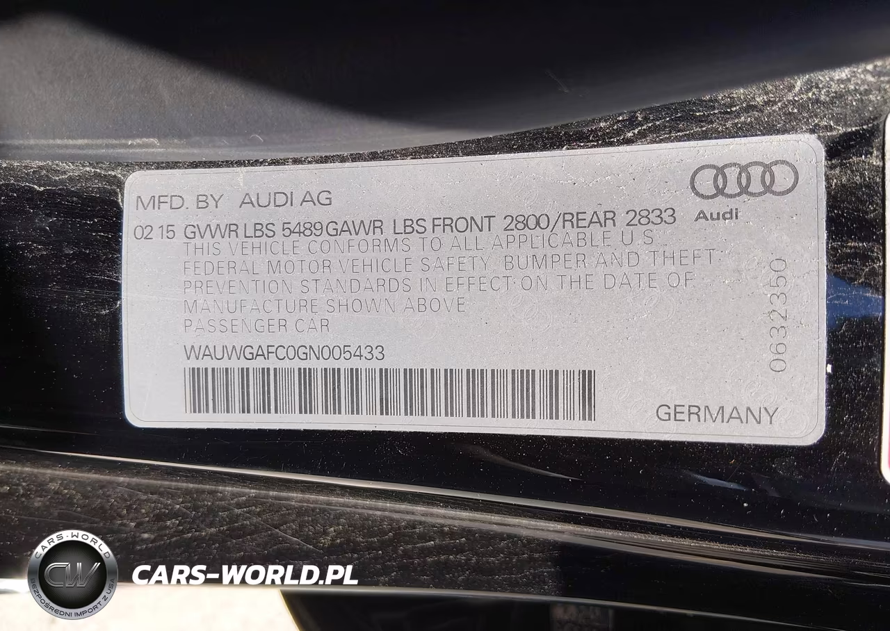 2016 Audi A7 3.0T Premium Plus VIN:WAUWGAFC0GN005433 - 9