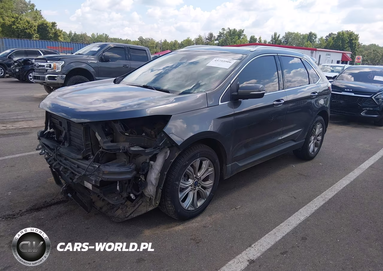 2019 Ford Edge Titanium VIN:2FMPK3K97KBC43808 - 2