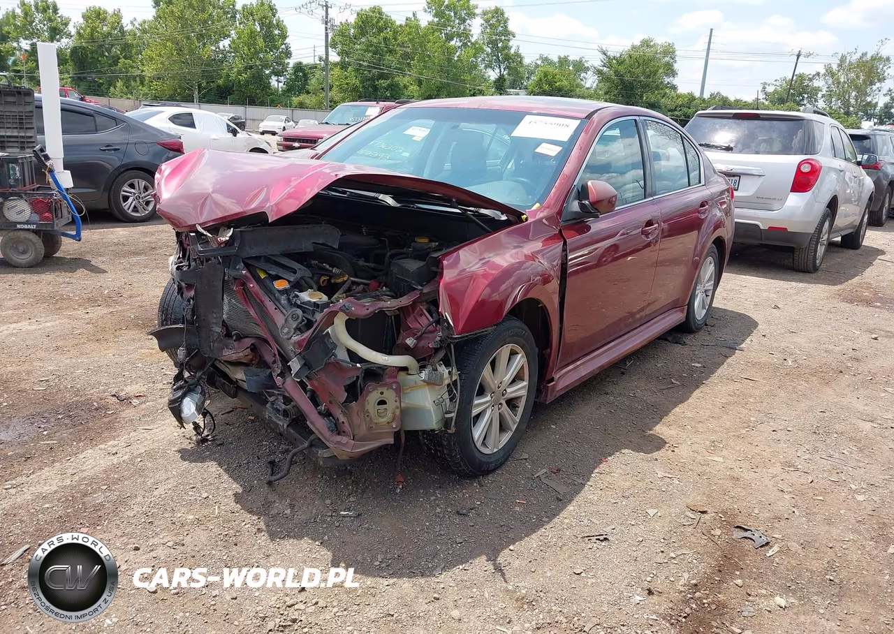 2011 Subaru Legacy 2.5I Premium VIN:4S3BMCG60B3248128 - 2
